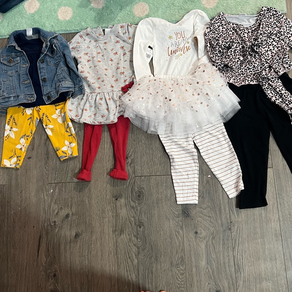 18 months girl bundle outfits